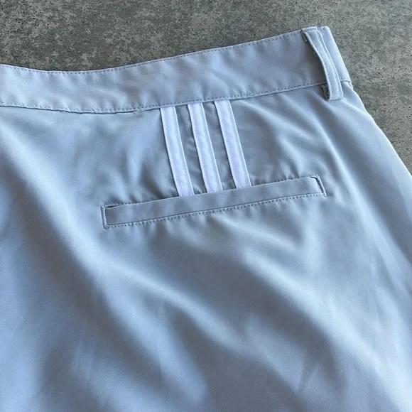 Adidas ClimaLite Light Gray Performance Golf Pants, 40X32 - Picture 9 of 9